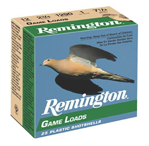 Remington Game Loads 20 Ga, 2.75", 7/8oz, 7.5 Shot, 25rd/Box