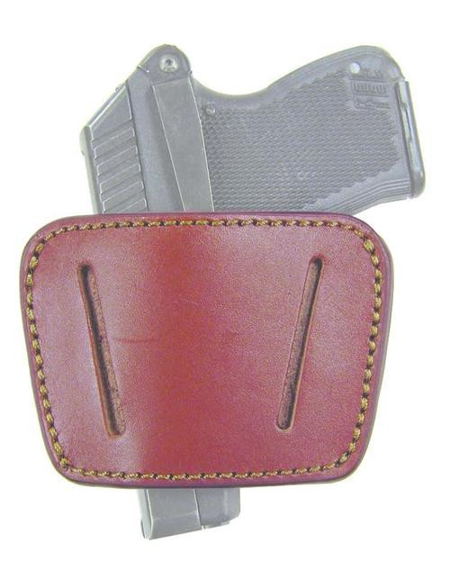 Homeland Belt Slide Holster Pistol Small/Medium Brown Leather