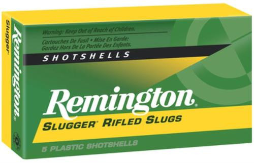 Remington Slugger Rifled Slugs 20 Ga, 2.75", 8oz, 5rd Box