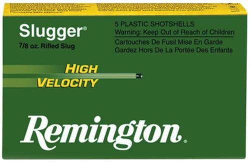 Remington Slugger HV Slugs 20 ga 2.75 1/2 oz Slug Shot 5rd Box