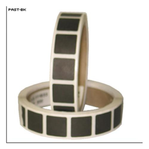 Looper Law Enforcement Self-Adhesive Target Pasters 3/4" Square Black 500 Per Roll