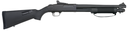 Mossberg 590A1 SBS Class III 12 Gauge 5+1 14" Barrel, Parkerized, Mil-Spec Construction w/Metal Trigger Guard & Safety, Holds 4 Extra Rounds (NFA)