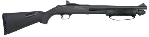 Mossberg 590A1 SBS Class III 12 Gauge 5+1 14" Barrel, Parkerized, Mil-Spec Construction w/Metal Trigger Guard & Safety, Holds 4 Extra Rounds (NFA)