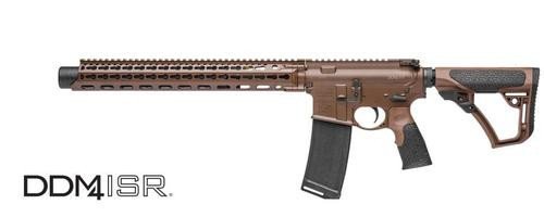 Daniel Defense DDM4 ISR 300 Blackout 16" Integral Suppressor Milspec+ Dark Brown