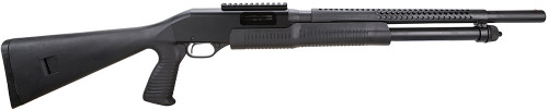 Stevens 320 Security 12 Ga, 3" Chamber 18.5" Barrel, Black, Weaver Style Rail, 5rd