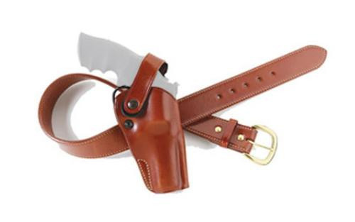 Galco Dual Action Outdoorsman Holster, S&W Governor 2 3/4", Tan, Right Hand
