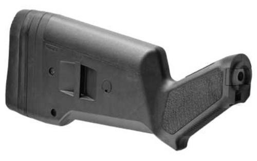 Magpul MAG490-Black SGA Shotgun Stock Black Synthetic Fits Mossberg 500/590/590A1 Ambidextrous