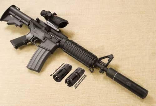 Gemtech Rimfire Suppressor 22LR 6.6 Inches 1/2-28 Tpi Quicksnap Mount