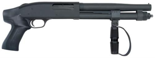 Mossberg 590A1 Compact Cruiser Short Barrel Shotgun 12 Ga 10" Barrel Folding Vertical Handle ATI Scorpion Grip Pistol Grip Only Parkerized Finish 4 Shot