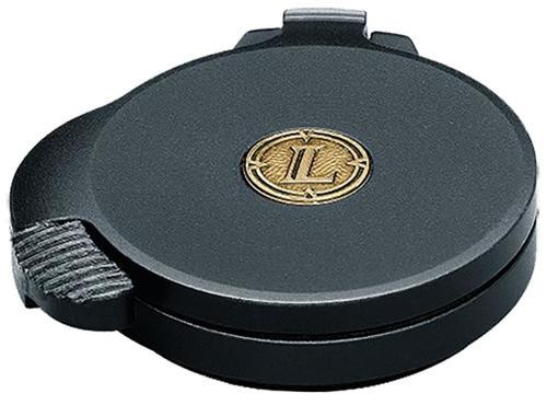 Leupold Alumina Flip-Back VX-6 Objective Cover 56mm Screw On Aluminum, Black