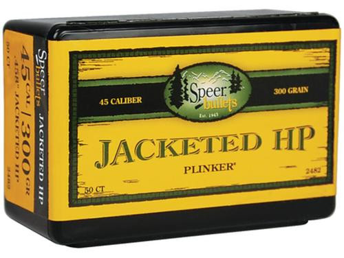 Speer Rifle Bullets 45 Caliber .458 300gr, JHP, 50rd/Box,  NOT AMMO THESE ARE RELOADING BULLETS