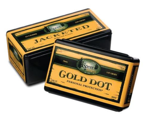 Speer Handgun 38 Caliber .357 125gr, Gold Dot Hollow Point 100 Box,  NOT AMMO THESE ARE RELOADING BULLETS