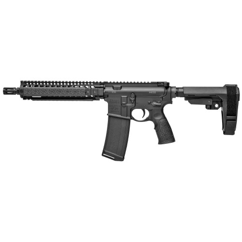 Daniel Defense MK18, AR15 Pistol , 5.56mm, 10.3" Barrel, Daniel Defense Grip, SBA3  Brace, Ambi Safety, RIS II Handguard, Grip-N-Rip Charging Handle, 32rd