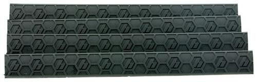 Hexmag WedgeLok Slot Cover M-Lok 4 Slot Polymer Black 4 Pack