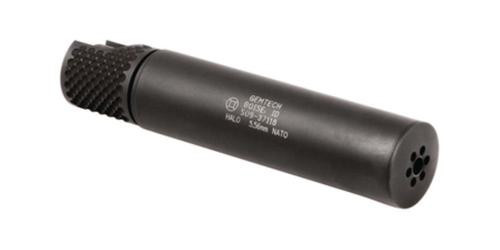 Gemtech Trek II Rifle Suppressor 5.56mm 1/2-28 Black Cerakote Finish - All NFA Rules Apply