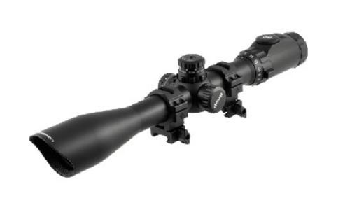 Leapers, Inc. - UTG AccuShot 4-16X 44, 30MM, 36-Color Mil-Dot Reticle, Black, SCP3-U416AOIEW