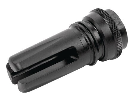 Advanced Armament Blackout 90 Tooth Taper Flash Hider 5.56mm 9/16-24 Left Hand MK46