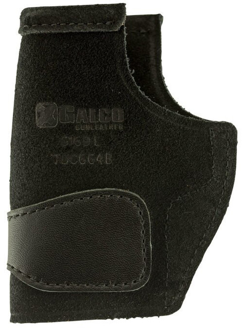 Galco TUCK-N-GO 2.0 Strongside/Crossdraw Inside Waistband Holster, Fits Sig P250 Compact 9/40, P320C 9/40, Ambidextrous, Black Leather