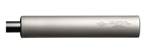 YHM Titanium Q.D. Phantom .30 Caliber Suppressor With Flash Hider Mount 8.5 Inches Black Matte Finish 1/2-28 TPI - All NFA Rules Apply