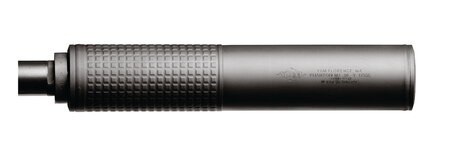 YHM Stainless Q.D. Phantom M2 .30 Caliber Suppressor With Flash Hider Mount 8.5 Inches Black Matte Finish 1/2-28 TPI