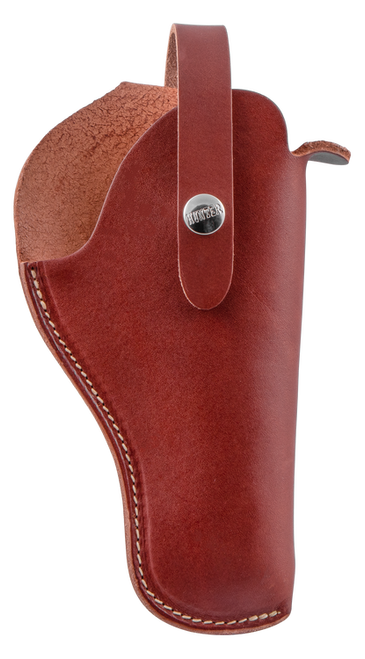 Hunter VersaFit 6" Medium/Large Frame DA Revolver, Leather Brown