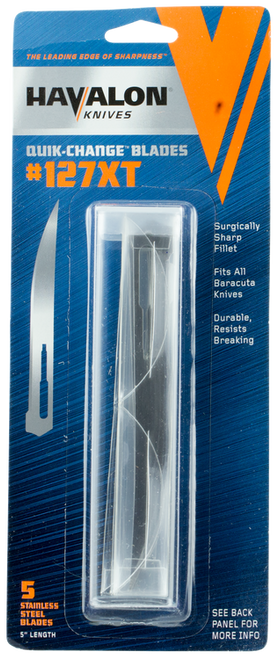 Havalon 127XT Fillet Blade 5" 5 Pack