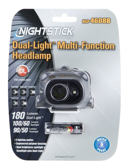 Bayco Nightstick Headlamp Dual Light 180L