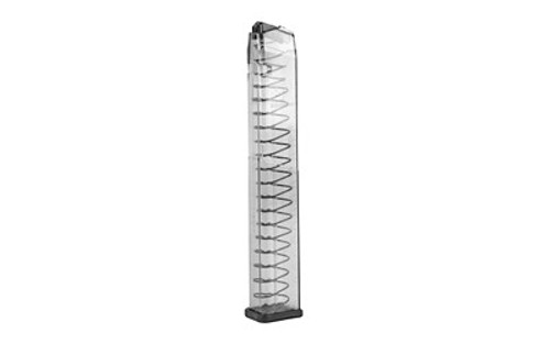 Elite Tactical Magazine Glock 21-30-41 45ACP, Clear, 30rd