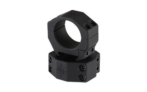 Seekins Precision Scope Ring .97" High, 30mm, 4 Cap Screw, Black