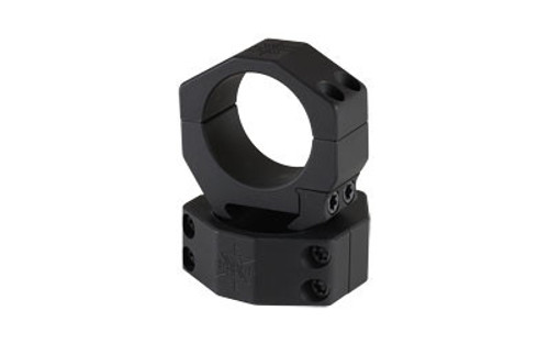 Seekins Precision Scope Ring .92" Low, 34mm, 4 Cap Screw, Black