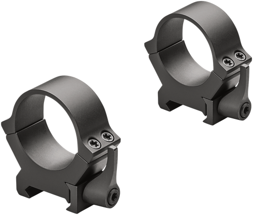Leupold QRW2 Scope Ring Set, Picatinny/Weaver Mount, High Mount, 30mm, Black