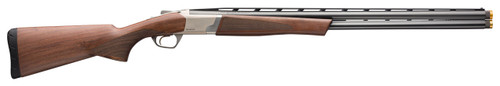 Browning Cynergy CX Feather 12 Ga, 3" Chamber 30" Barrel, Silver Rec, Satin American Walnut, 2rd