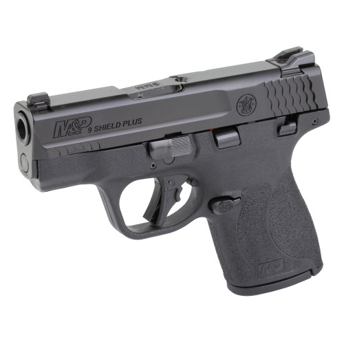 Smith & Wesson M&P Shield Plus Bundle Micro-Compact 9mm, 3.10" Black 6 13rd Mags & Bag