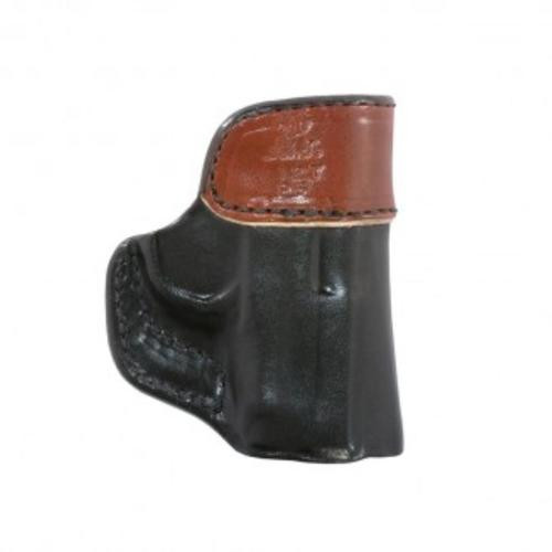 Kimber Inside-the-waistband holster for Micro (left hand) black/natural leather by De Santis 