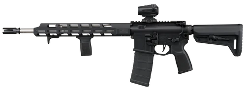 Sig Sauer M400 Tread V2 Optic Package 5.56 NATO 16" SS Barrel; M-LOK Handguard; Black 6 Position Magpul SL-K Stock; ROMEO5 Gen II Compact Sight, 30 Rd