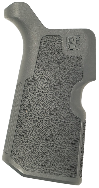 Die Free Co Kung Fu Grip Gray Nylon Fits AR-15/M4/AR10/SR25