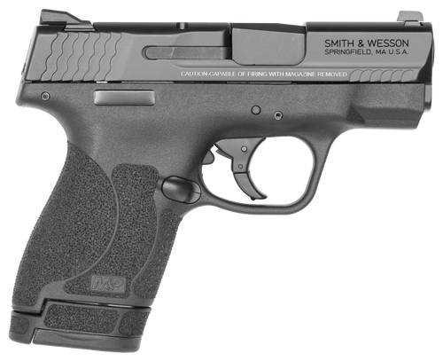 Smith & Wesson Shield M2.0, Compact Slim, 40 S&W, 3.1" Barrel, Black, White Dot Front and 2 White Dot Rear Sights, Manual Safety, 7rd, 1 Mag