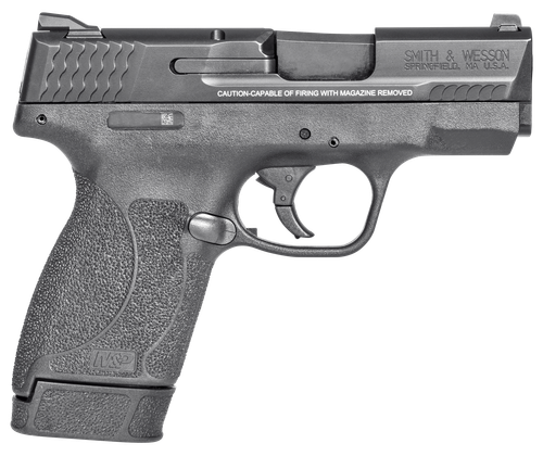 Smith & Wesson Shield M2.0, Slim, 45ACP, 3.3" Barrel, Black, White Dot Front & Rear Sights, No Manual Safety, 7rd