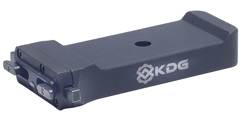 KDG M-Lok Mount, Fits Garmin Xero C1 Chronograph, Anodized Finish, Black