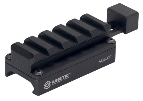 KDG Sidelock Universal Riser Short Black Aluminum