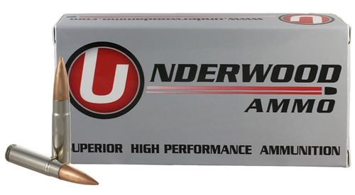 Underwood Ammo Custom Competition 300Blackout 220gr Hollow Point Boat Tail Match 20 Per Box