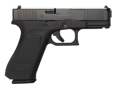 GLOCK 45V 9mm, 4" Marksman Barrel, nDLC Black, No Grooves, Front Serrations, Ambi Slide Stop, Flared Well, 3x10rd Mags