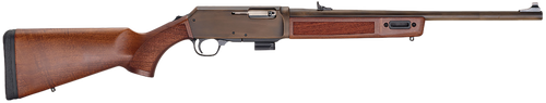 Henry Homesteader 9mm, 18.66" Barrel, Cerakote Brushed Bronze, Ghost Ring, 5rd, 10rd Mags, Magwell for Glock Style mags