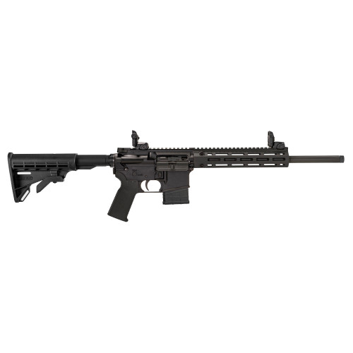 Tippmann M4-22 LTE Accent 22 LR, 16" Threaded Barrel, Matte Black, Composite Free Float Handguard, Front/Rear Flip Sights, M4 Collapsible Stock, 10rd, 1 Magazine