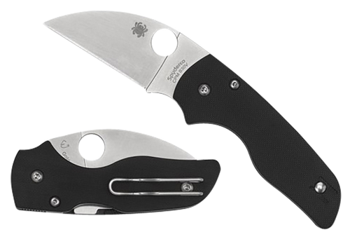Spyderco Lil' Native 2.44" Folding Wharncliffe Plain CPM S30V SS Blade/Black Textured G10 Handle Includes Pocket Clip