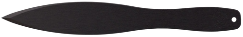 Cold Steel, Sure Flight Sport, Fixed Blade Knife, Black, PlainEdge, Throwing Knife, 12" Overall Length, 1055 Carbon, Black Handle