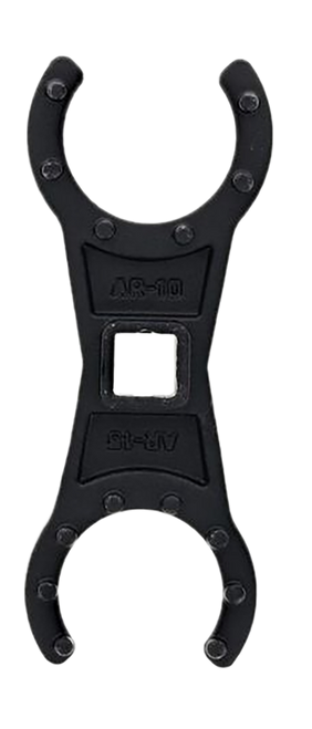 Wheeler Delta Series, Crowfoot Wrench, For Mil-Spec Barrel Nut, Black, Steel Construction