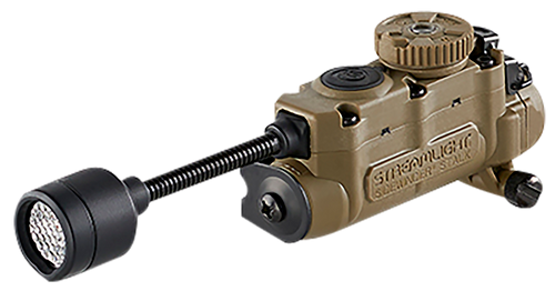 Streamlight Sidewinder Stalk Helmet Light 23/28/57/76 Lumens White White/Red/Green/Blue/IR LED Bulb Coyote 28 Meters Distance Features E-Mount