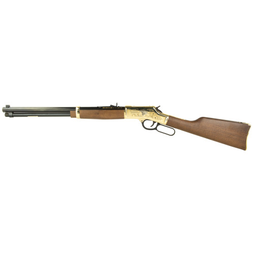 Henry Big Boy Eagle Scout Centennial Tribute 2nd Edition 44 Magnum, 20" Octagon Barrel, Brass Receiver, Engraved Receiver/Stock/Forearm, Side Load Gate, Fully Adjustable Semi Buckhorn Sights, American Walnut Stock, 10rd