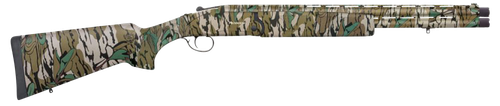Mossberg Silver Reserve Eventide Turkey Over/Under 12 Ga 3.5" 2rd 20", Mossy Oak Greenleaf, Furniture, Fiber Optic Sight, Ext. Turkey Choke